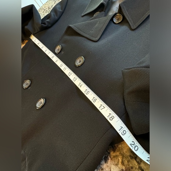 Vintage 60s CECIL GEE of London Men's Mod Coat Pure New Wool 1960s Mens Peacoat - Picture 11 of 11